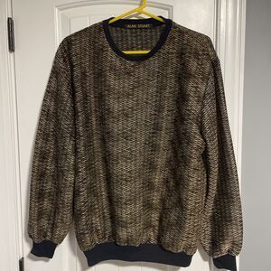 ALAN STUART 80'S VINTAGE MEN'S PULLOVER SWEATER SZ MED